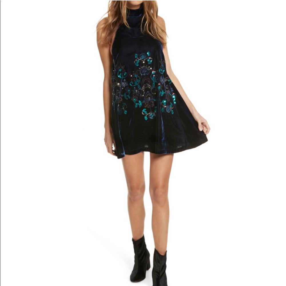 🤩NEW‼️Free People Jill’s Sequin Swing Dress🤩